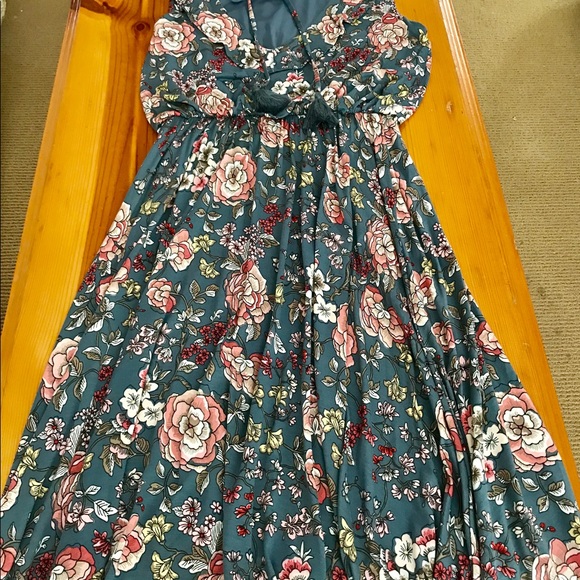 Colorful Cotton Sleeveless Scooped Back Sundress - Picture 2 of 6